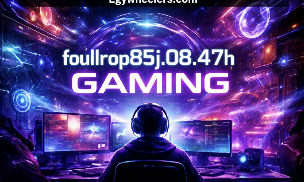 foullrop85j.08.47h gaming: The Rise of a New Play Culture