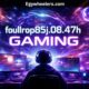 foullrop85j.08.47h gaming: The Rise of a New Play Culture