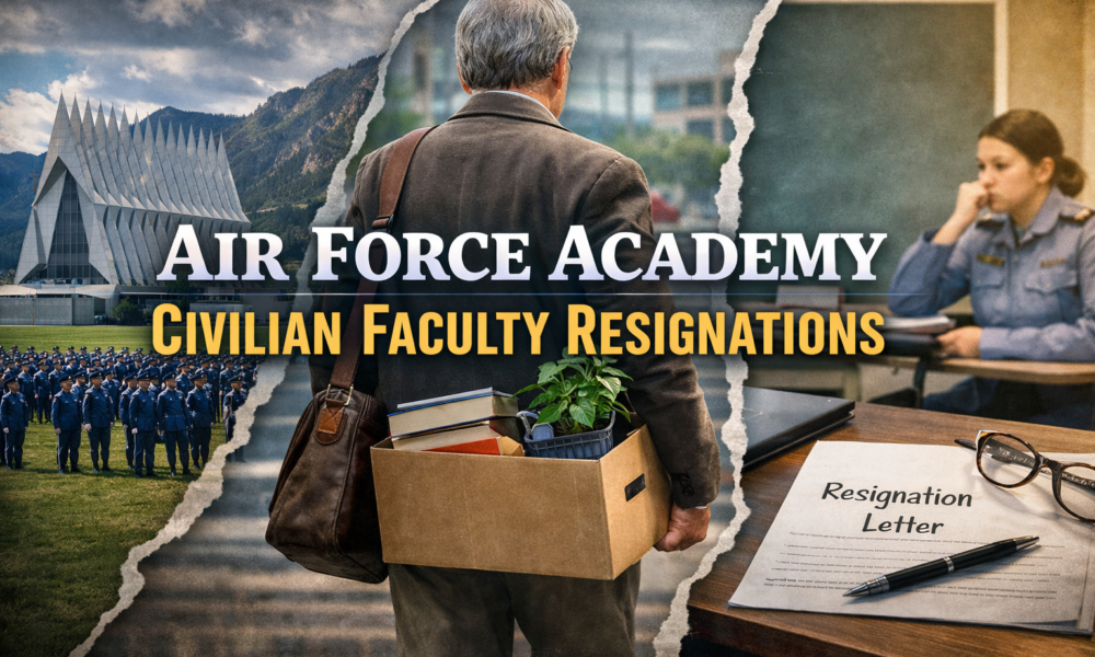 Air Force Academy Civilian Faculty Resignations Explained